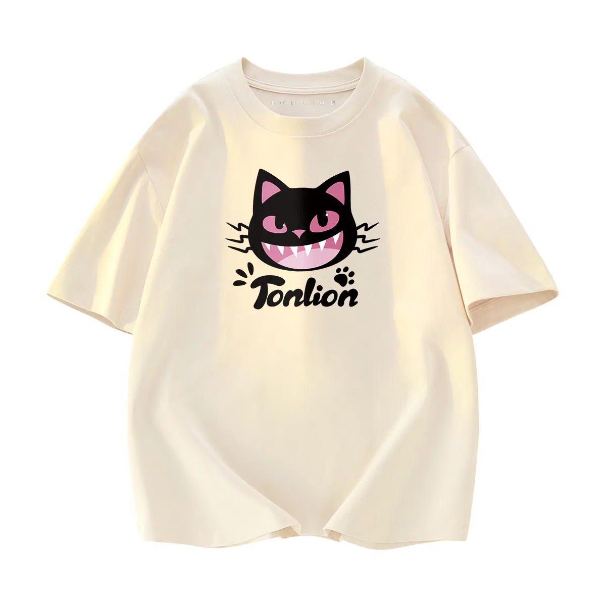 Детская футболка с коротким рукавом Tonlion, Цвет: Shallow rice
