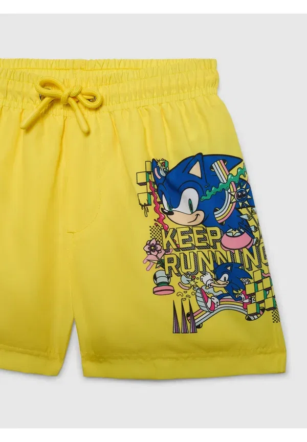 Плавки с принтом Sonic the Hedgehog Terranova, Yellow Lemon, желтый — фото 3