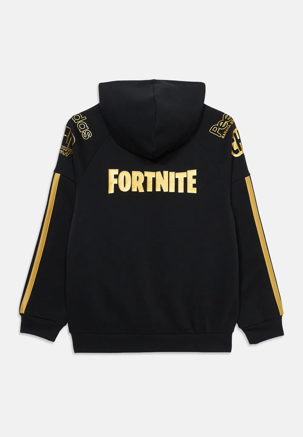 Толстовка унисекс с символикой Fortnite Adidas Performance, Black/Gold-Coloured — фото 2