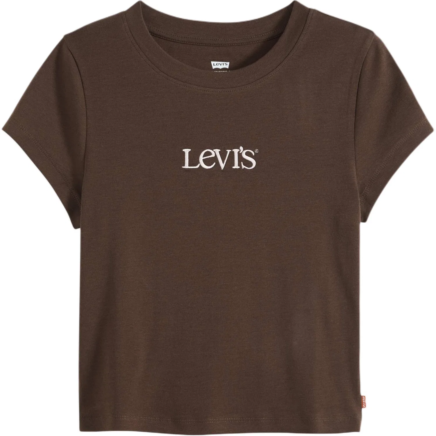 Женская футболка с круглым вырезом Levi's, Brown