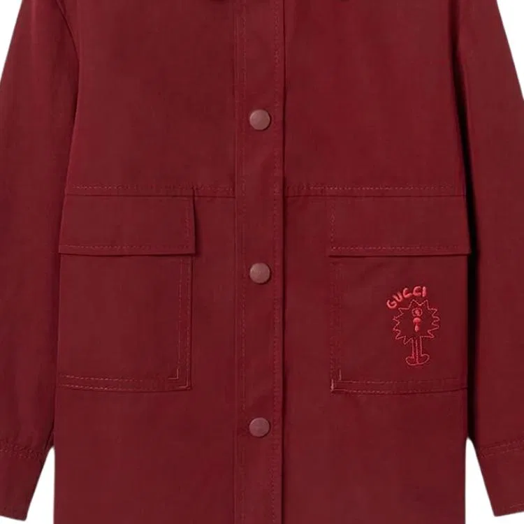 Детская куртка с принтом Red GUCCI — фото 3