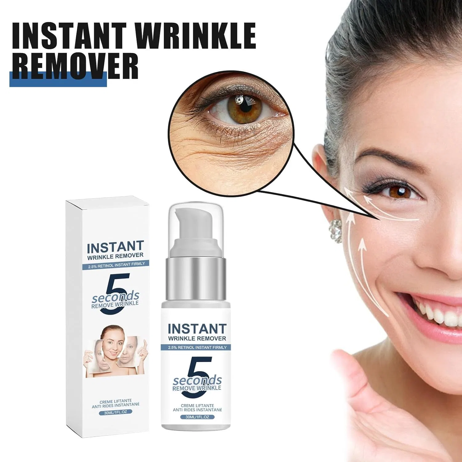 Крем для лица лифтинг-фирминг Anti-Aging с ретинолом, 30 мл Generic — фото 4