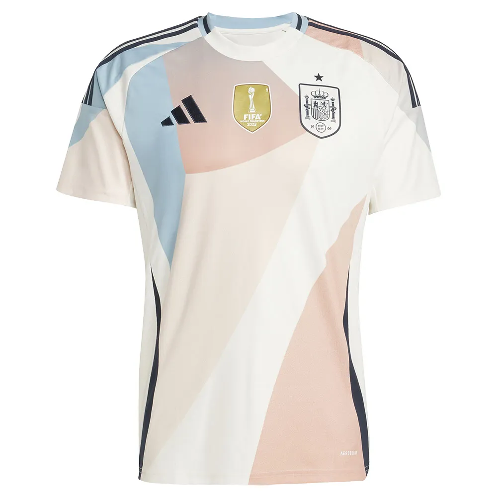 

Футболка с коротким рукавом adidas Spain 24/25 Away, бежевый