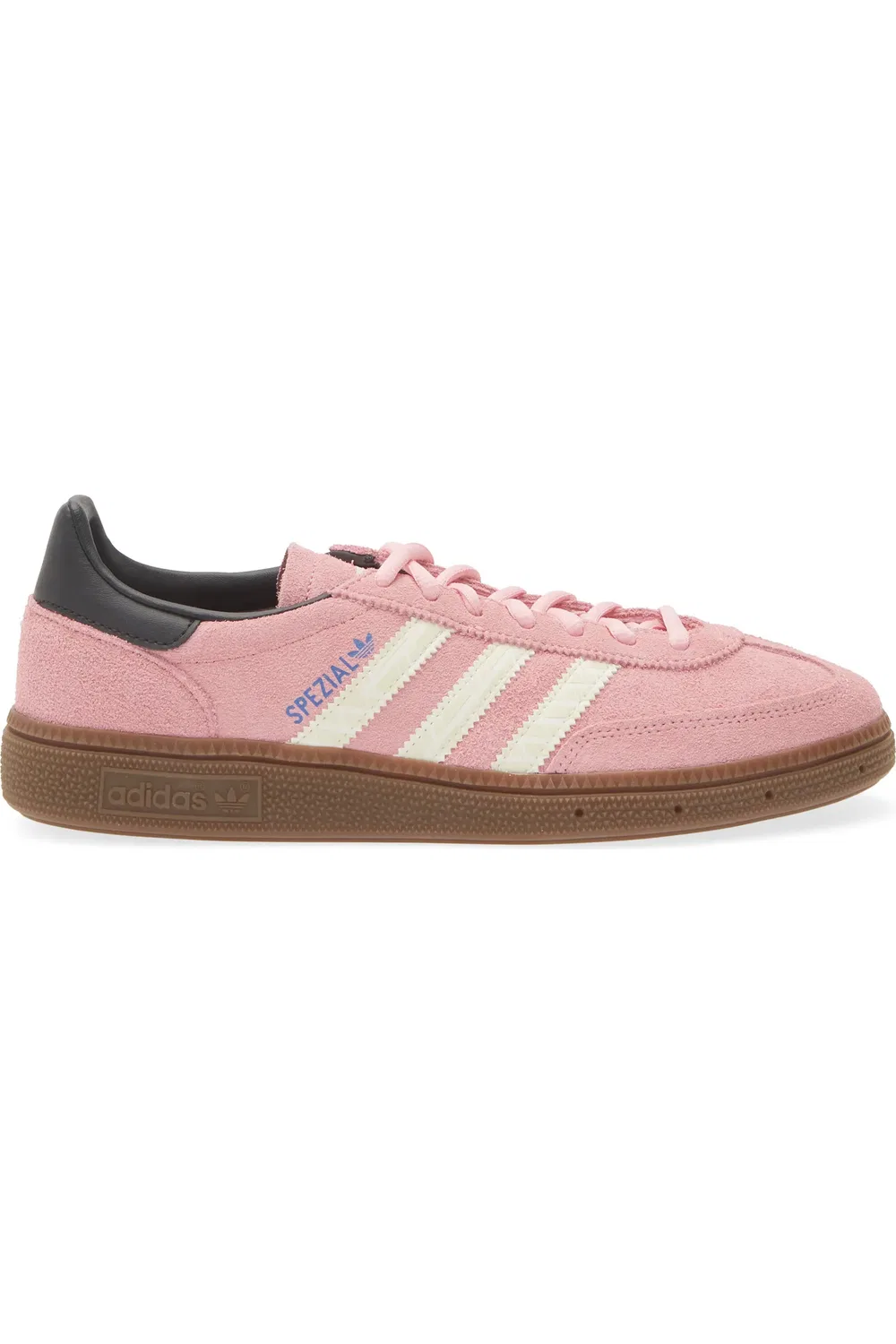 Детские кроссовки для гандбола Handball Spezial adidas, Light Pink/Black/Gum — фото 3