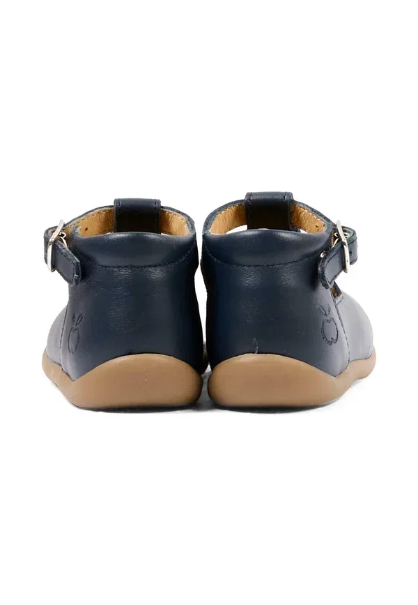 Ботинки кожаные First Shoes Pom D'Api, синий — фото 4