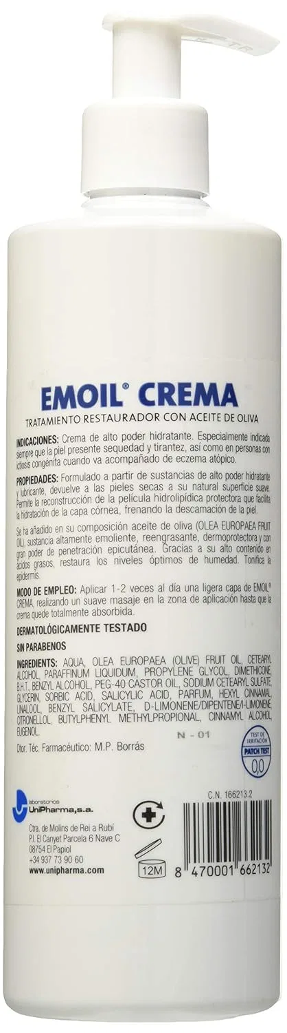 Крем для тела Emoil 500 мл Unipharma — фото 2