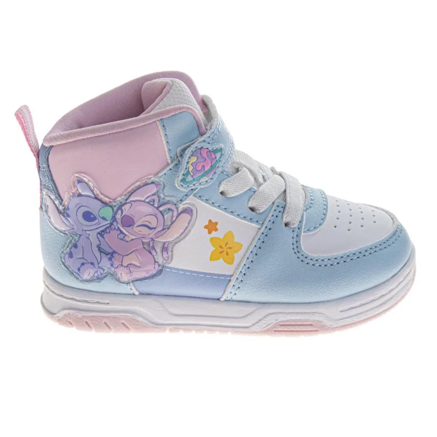 Детские кроссовки-высокие топы Stitch Blue White Disney — фото 2