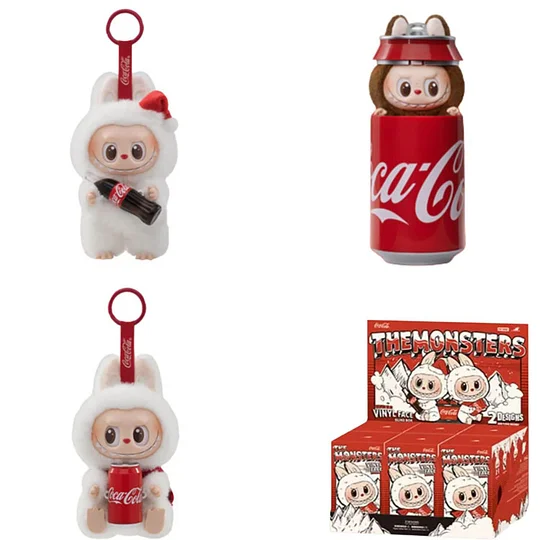 

Бокс с брелоками POP MART x Coca Cola Labubu Mysterious Guest, 6 предметов