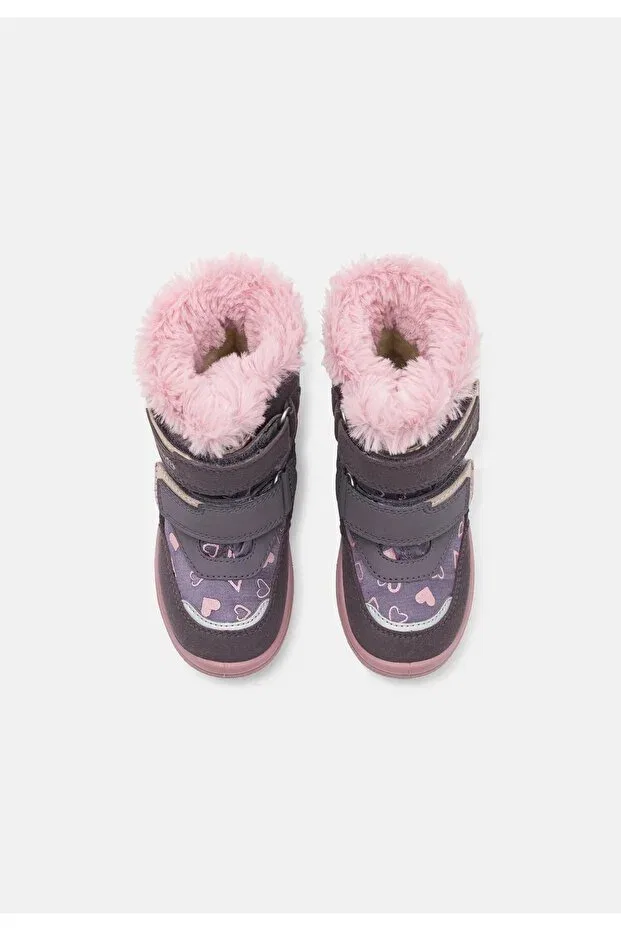 Детские ботинки для девочек водонепроницаемые Superfit, Lilac Pink — фото 4