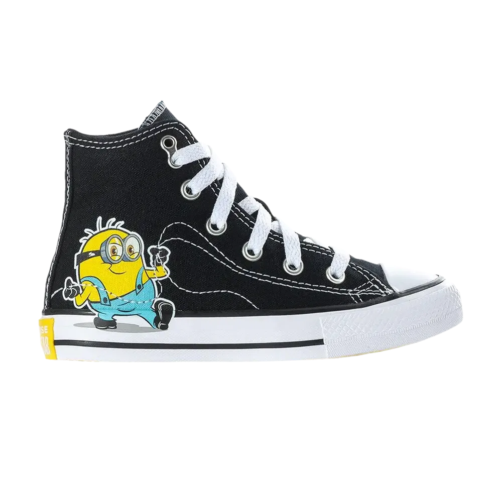 Кроссовки Minions x Converse Chuck Taylor All Star Hi PS, черный