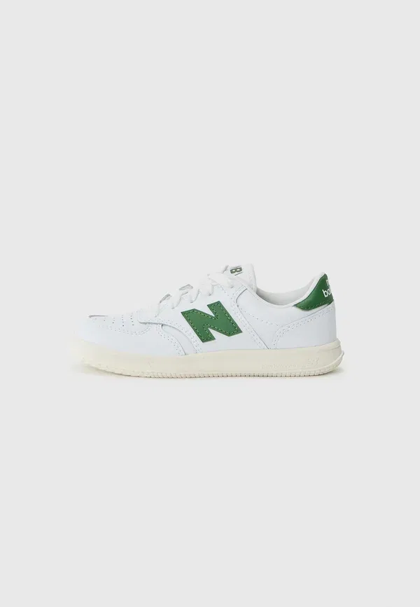 Кроссовки кожаные 500 New Balance, White, белый