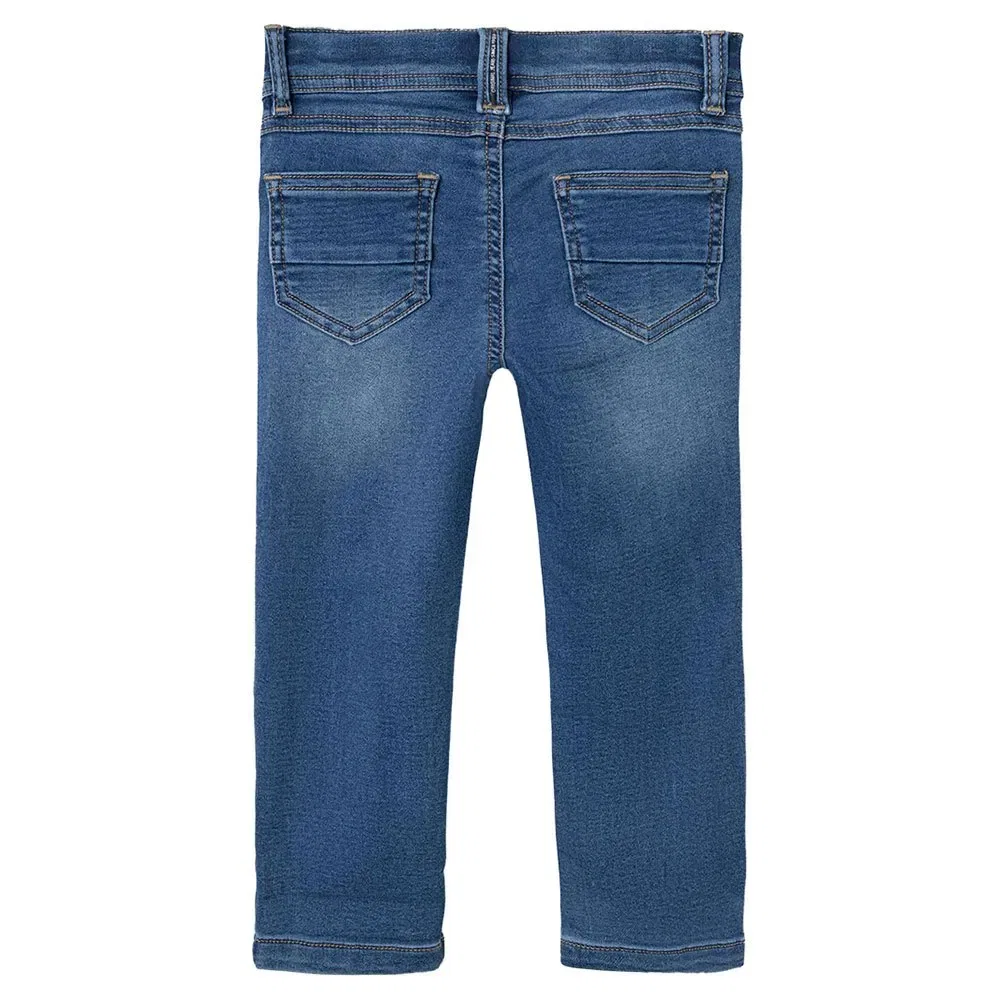 Джинсы Silas Slim Fit Name It, синий — фото 2