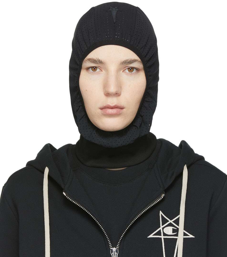 

Сетчатая балаклава Black Champion Edition Rick Owens