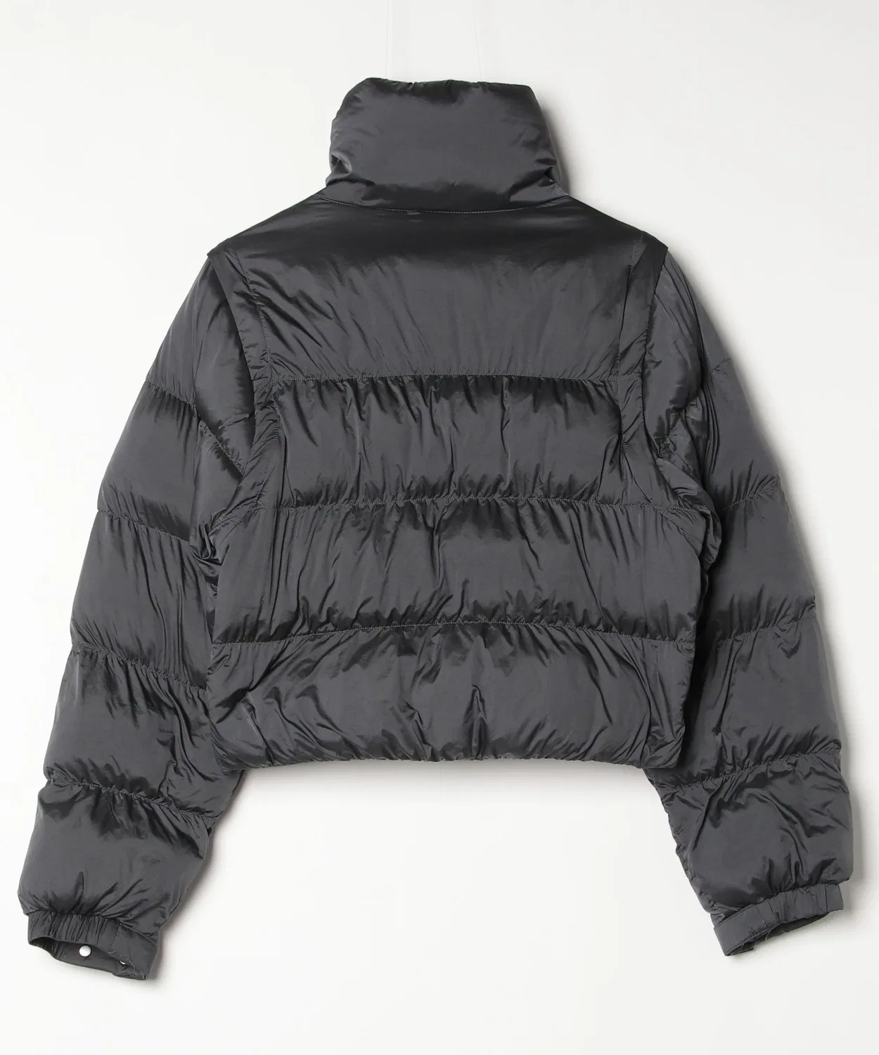 Женская куртка-бомбер с длинным рукавомAdidas 2-IN-1 MODULAR JACKET, Black — фото 2