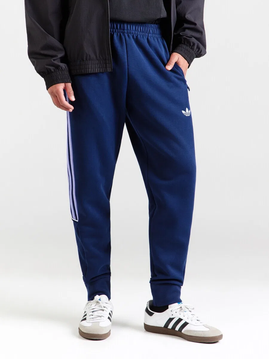Зауженные брюки ADIDAS ORIGINALS 'SPACER' темно-синего цвета — фото 2