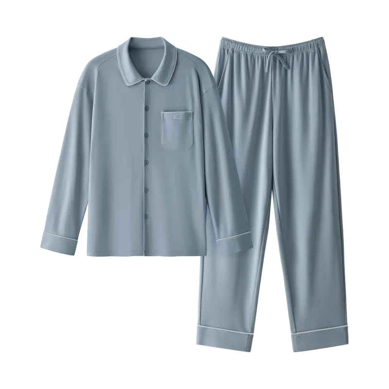 Детский комплект пижам Unisex BANANA IN, Facing Wind Blue
