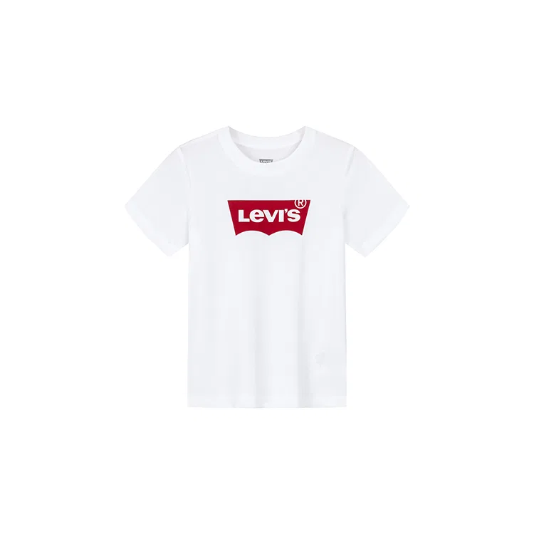 Детская футболка с круглым вырезом Bright White Levis