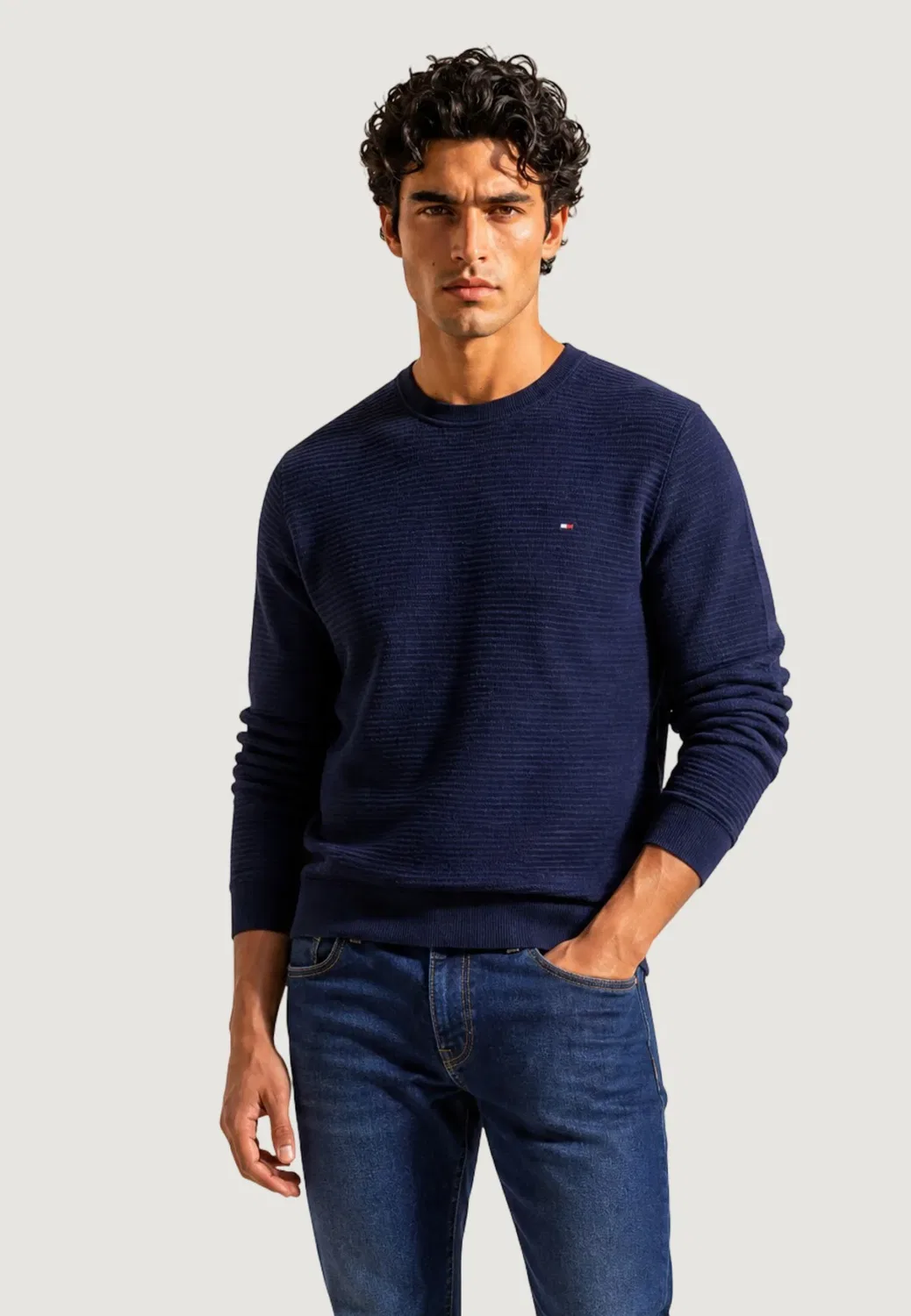 Mw0Mw44759 - перемычка Tommy Hilfiger, Blu-Marine
