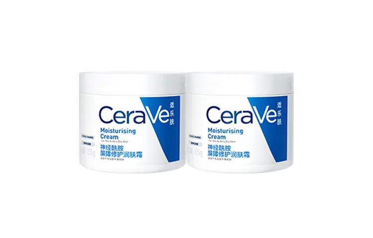 Женский увлажняющий крем для лица CeraVe, 85 г × 2, C Cream, CeraVe, White