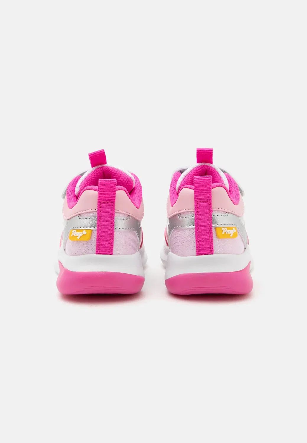 Кроссовки Barbie girl light Primigi, Silver-Coloured/Pink — фото 3