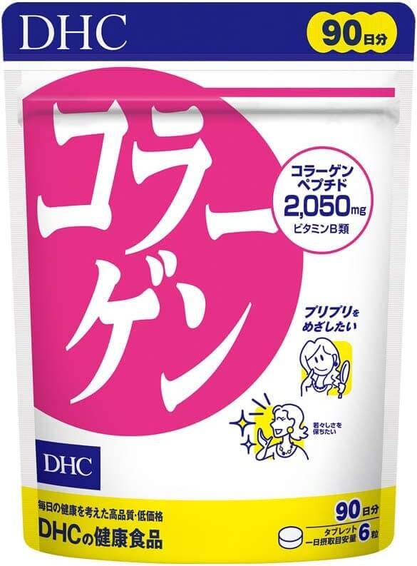 

Добавка DHC Collagen, 90 драже