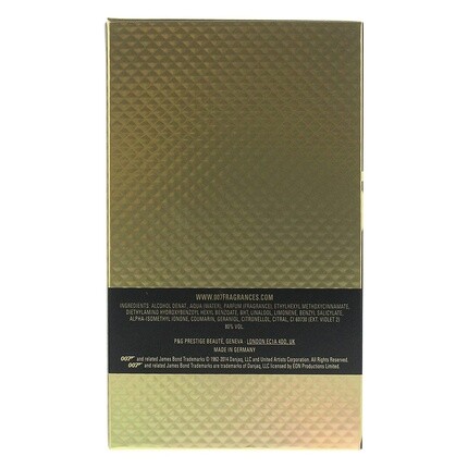 Туалетная вода James Bond 007 Gold Edition, 125 мл — фото 3