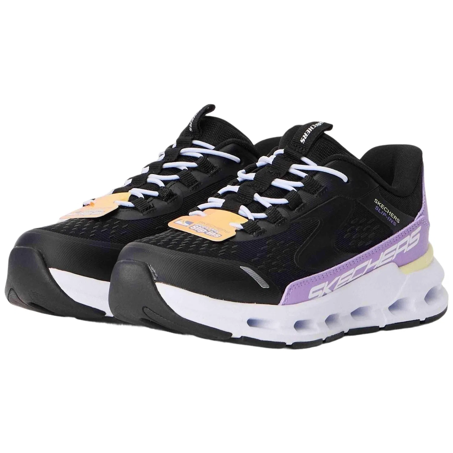 Детские кроссовки Skechers 303654L-BKPR, Цвет Schwarz — фото 2