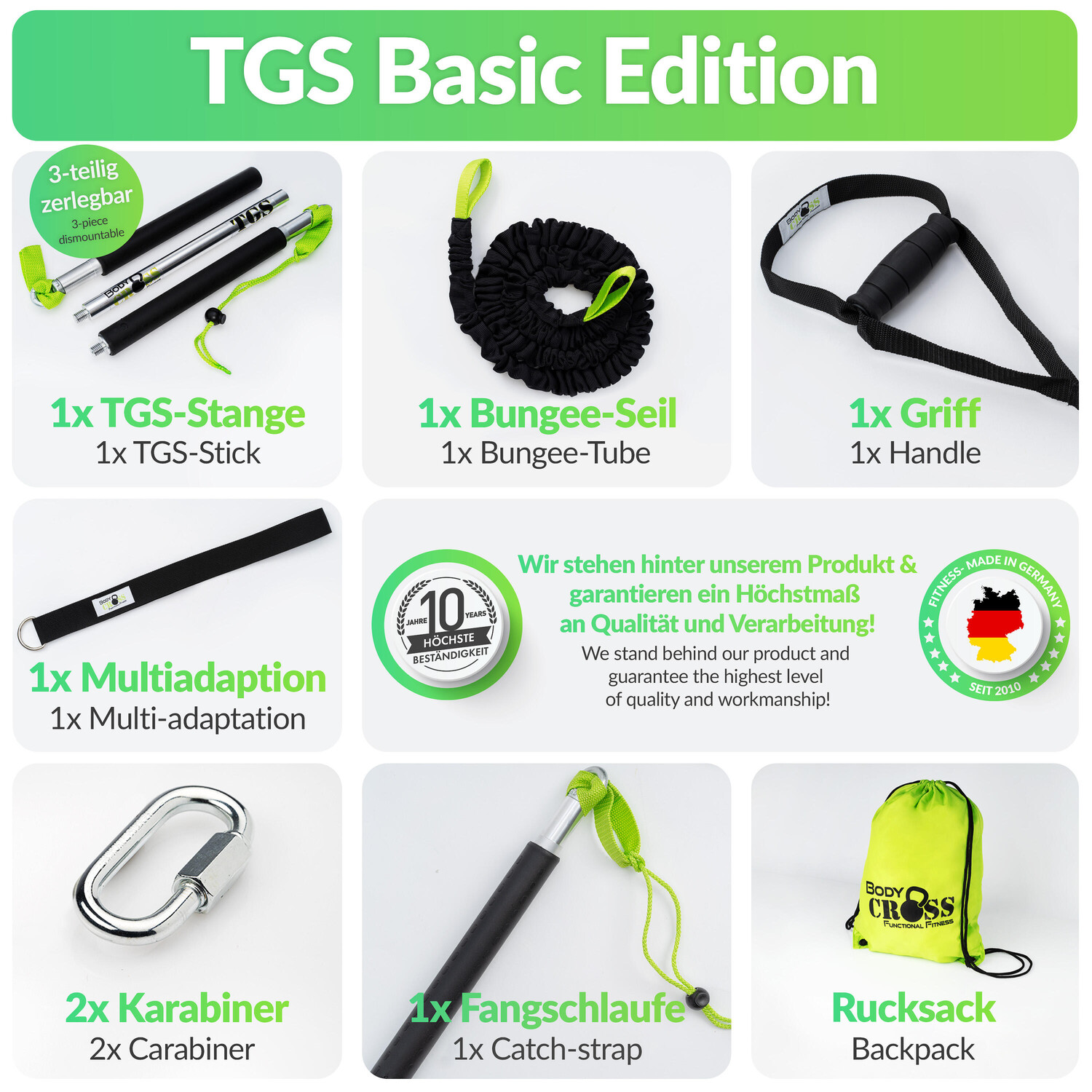 

Рукоятка BodyCROSS Tube Grip | Рип-тренинг | базовый BODY CROSS DE