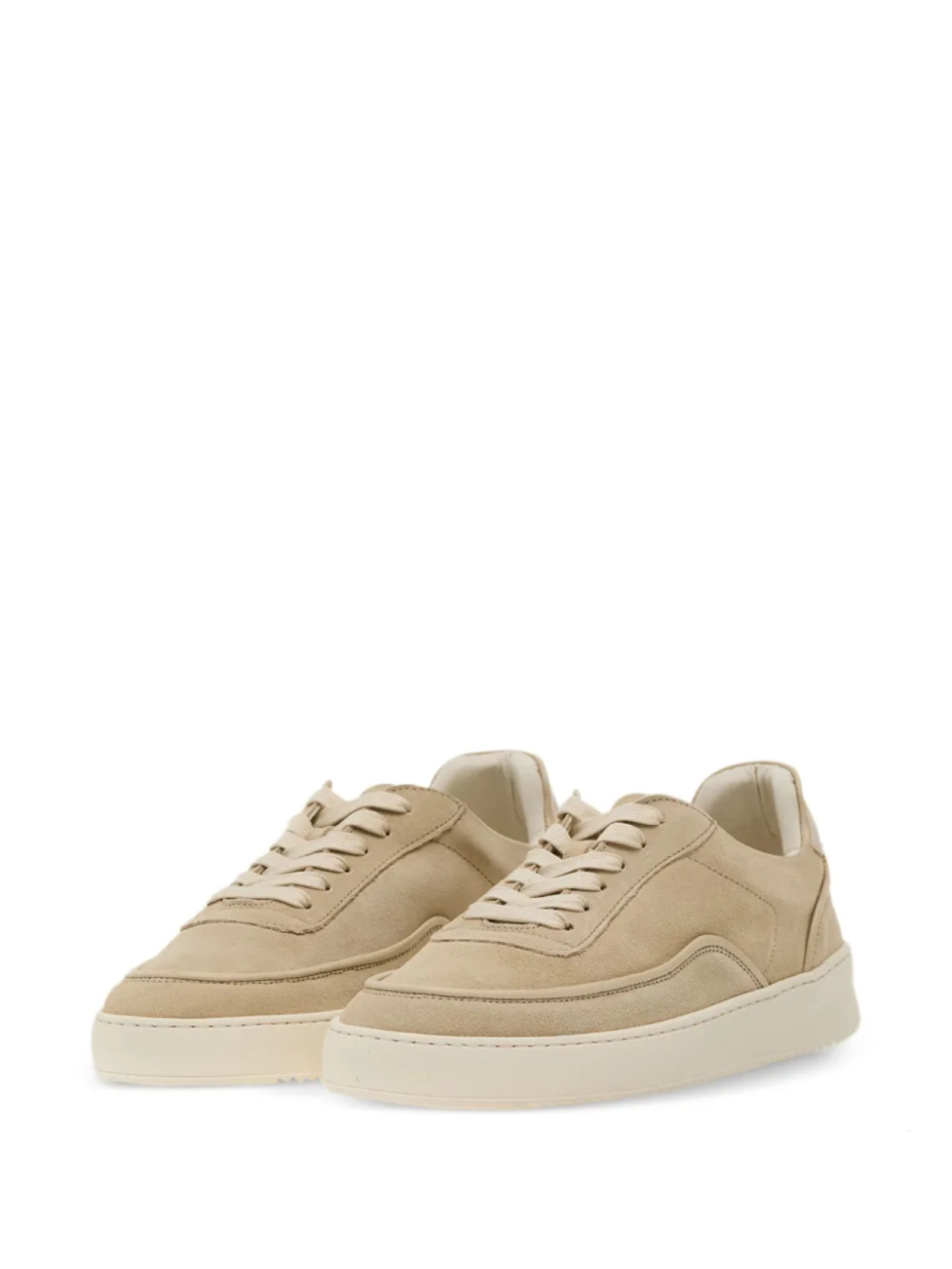 Кроссовки с замшевыми вставками Filling Pieces, нейтральный — фото 2