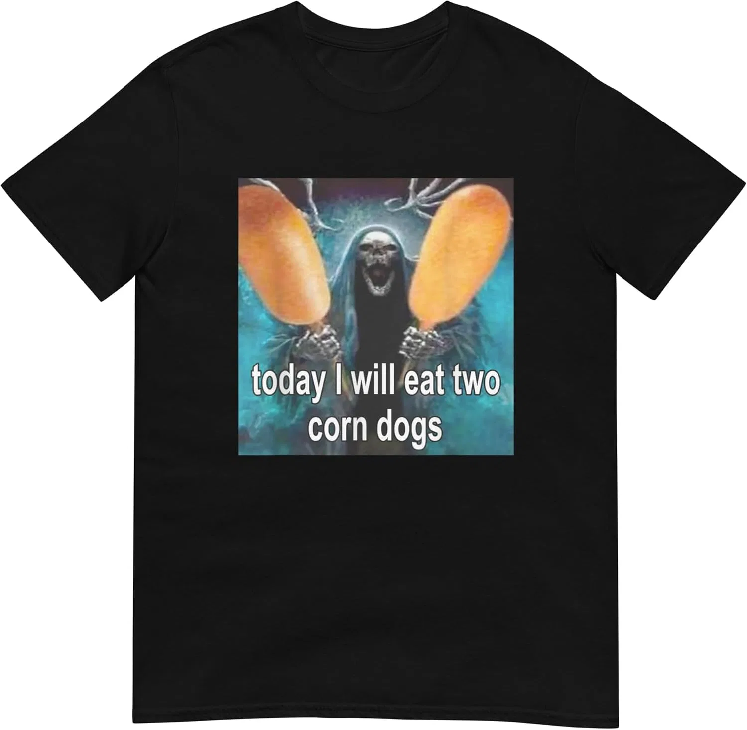 Мужская футболка с надписью Funny Shirt, Black