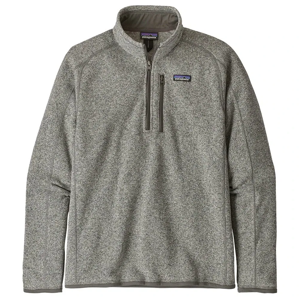Флисовая кофта с укороченной молнией Better sweater Patagonia, Stonewash
