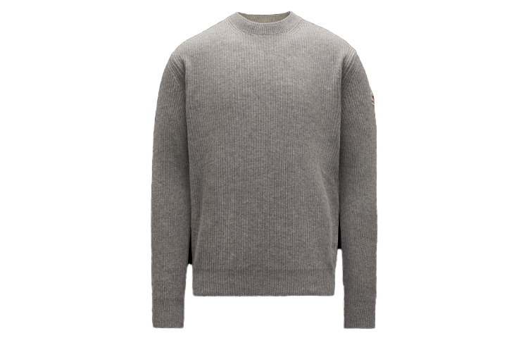 

Moncler Свитер из кашемира FW22 для мужчин, темно-серый