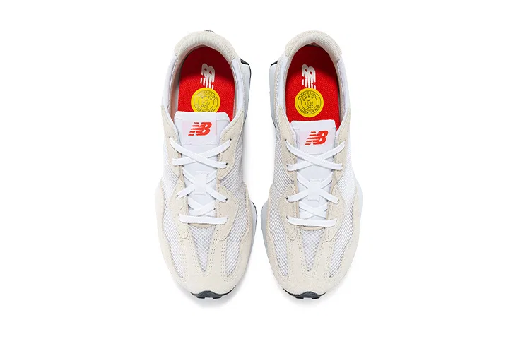 Детские кроссовки с низким верхом New Balance NB 327, Wide (W), Black — фото 3