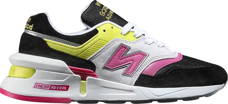 

Кроссовки New Balance 997S Made In USA 'Black Pink Yellow', черный, Черный;серый, Кроссовки New Balance 997S Made In USA 'Black Pink Yellow', черный