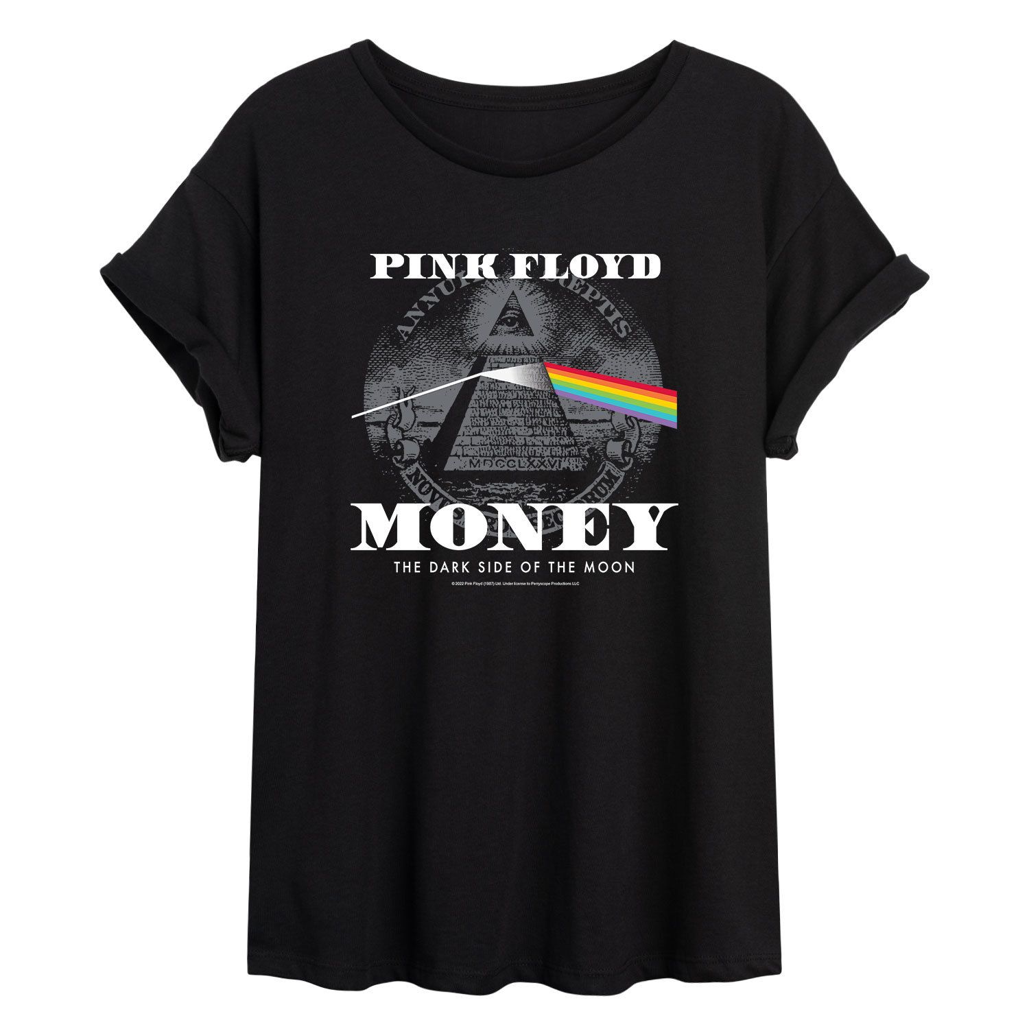 

Струящаяся футболка Pink Floyd для юниоров "Dark Side Of The Moon Money" Licensed Character