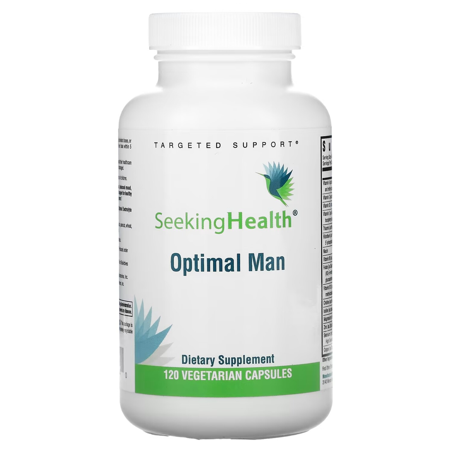 

Seeking Health Optimal Man, 120 вегетарианских капсул