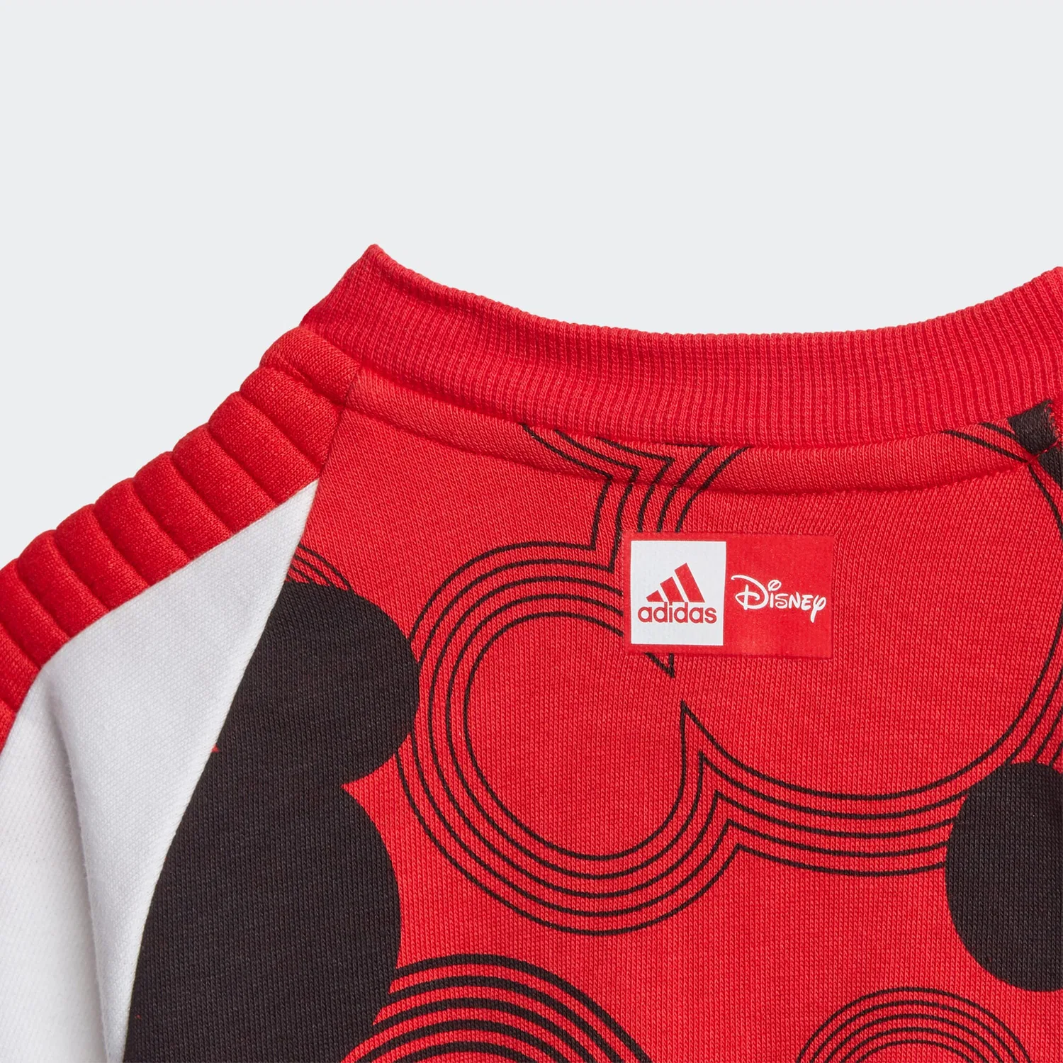 Комбинезон с Микки Маусом, Disney x Adidas, Красный/Черный/Белый — фото 3