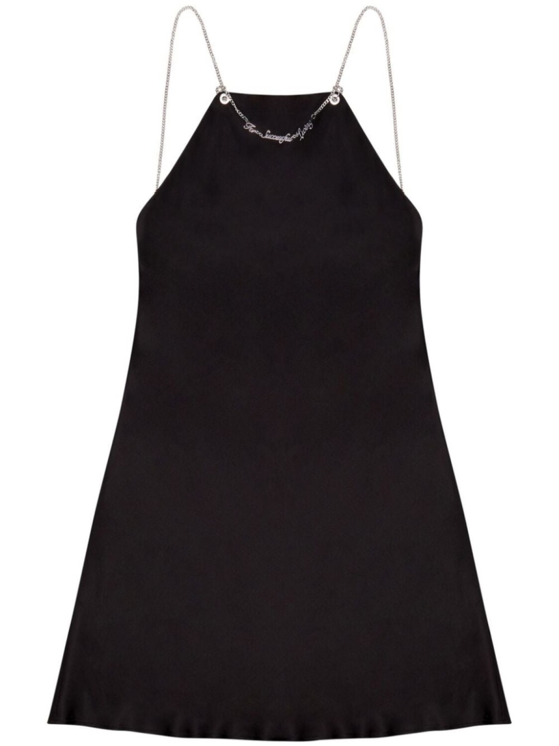 

Diesel атласное платье D-Eliz-Mini, черный