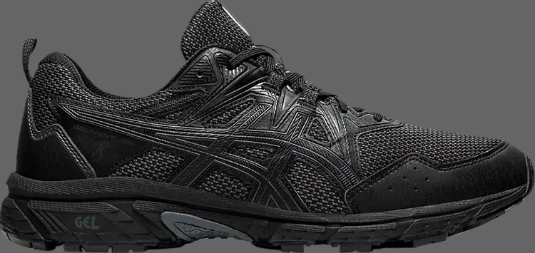 

Кроссовки gel venture 8 'triple black' Asics, черный
