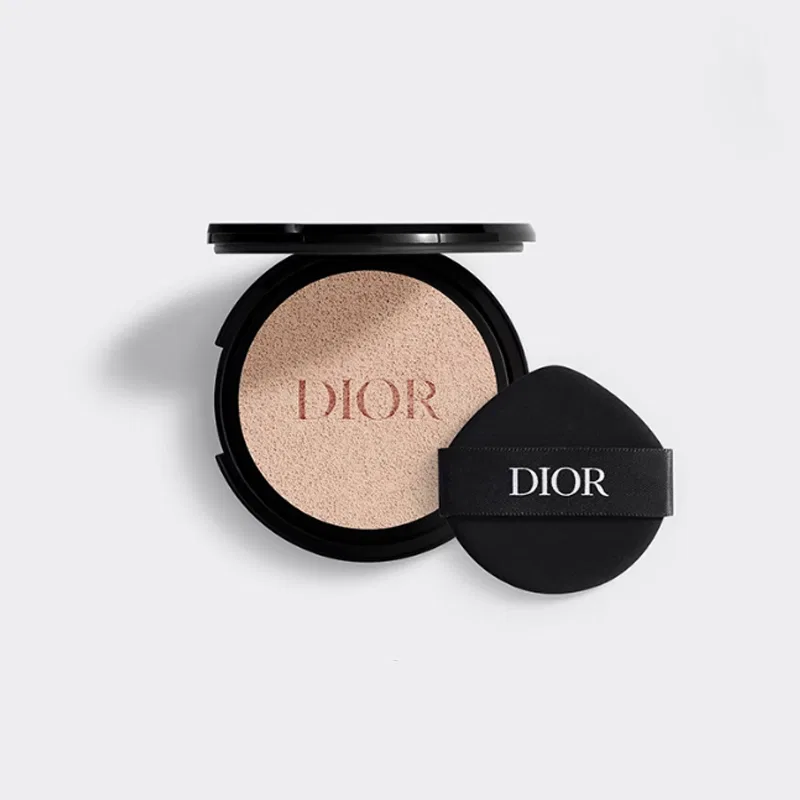 Женский набор для макияжа с воздушной подушкой DIOR, Black Patent Leather Plaid Matte Lock — фото 4