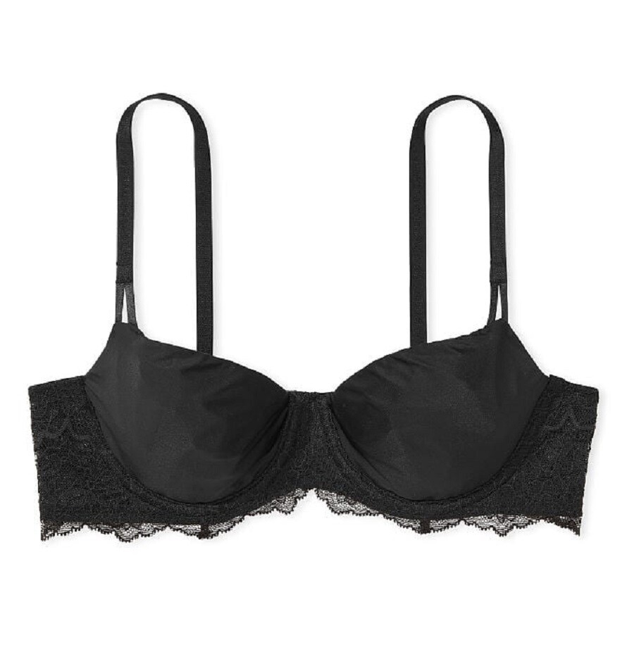 

Бюстгальтер Victoria's Secret Dream Angels Wicked Unlined Balconette, черный