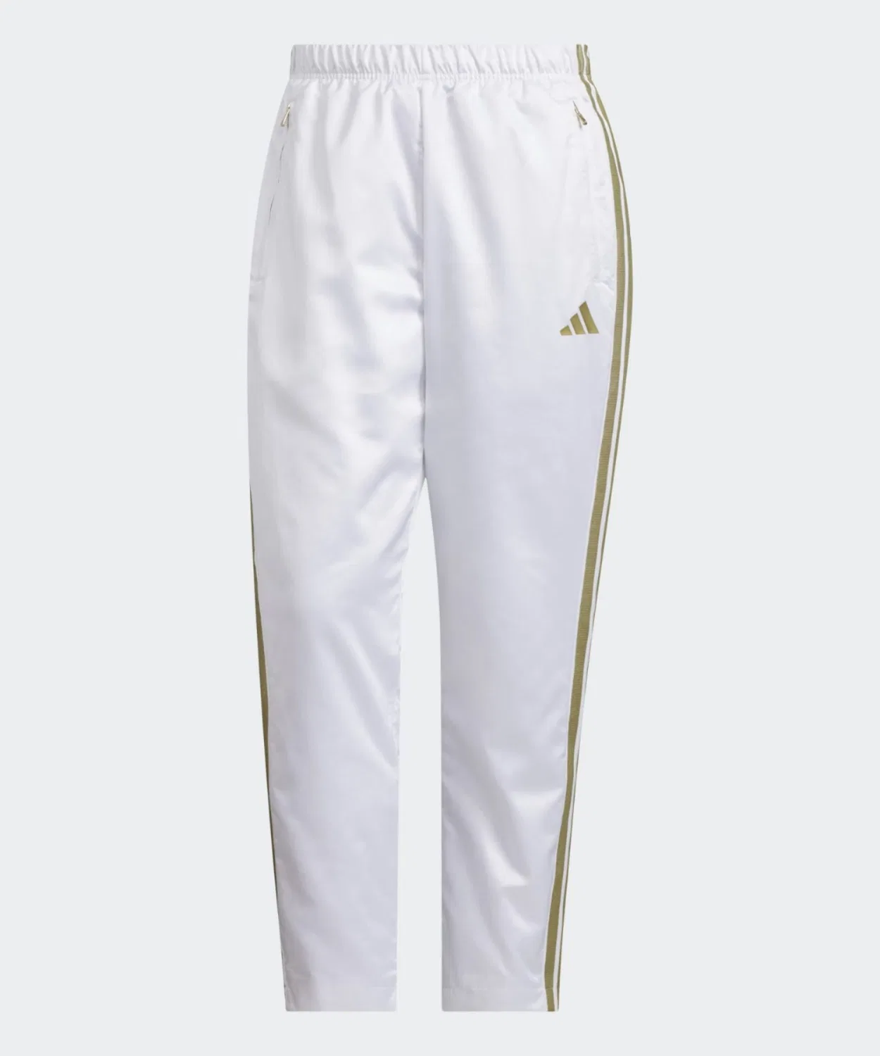 Мужские спортивные штаны с утеплителем ClimaWarm, модель Stadium Gold, Adidas, White — фото 4