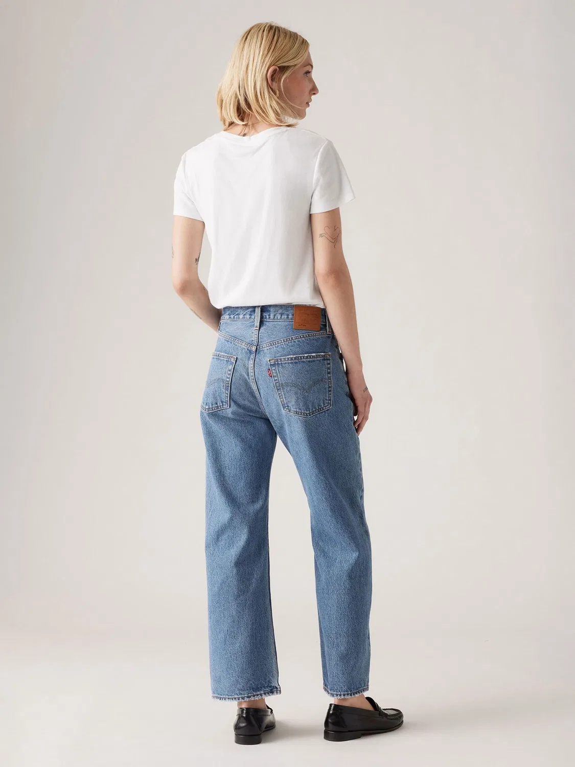 Джинсы прямого кроя Levi's 501 90s Ankle, Sweetest Taboo Blue — фото 2