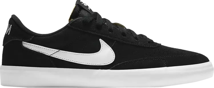 

Кроссовки Nike Heritage Vulc SB 'Black White', черный