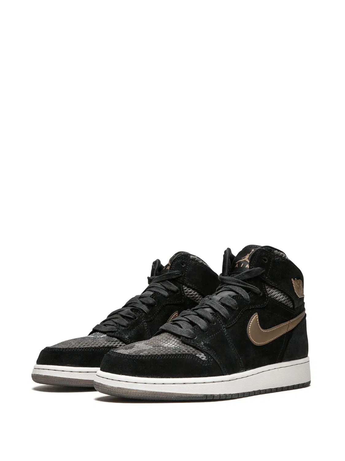 Кроссовки Air Jordan 1 RET HI PREM HC, черный — фото 2