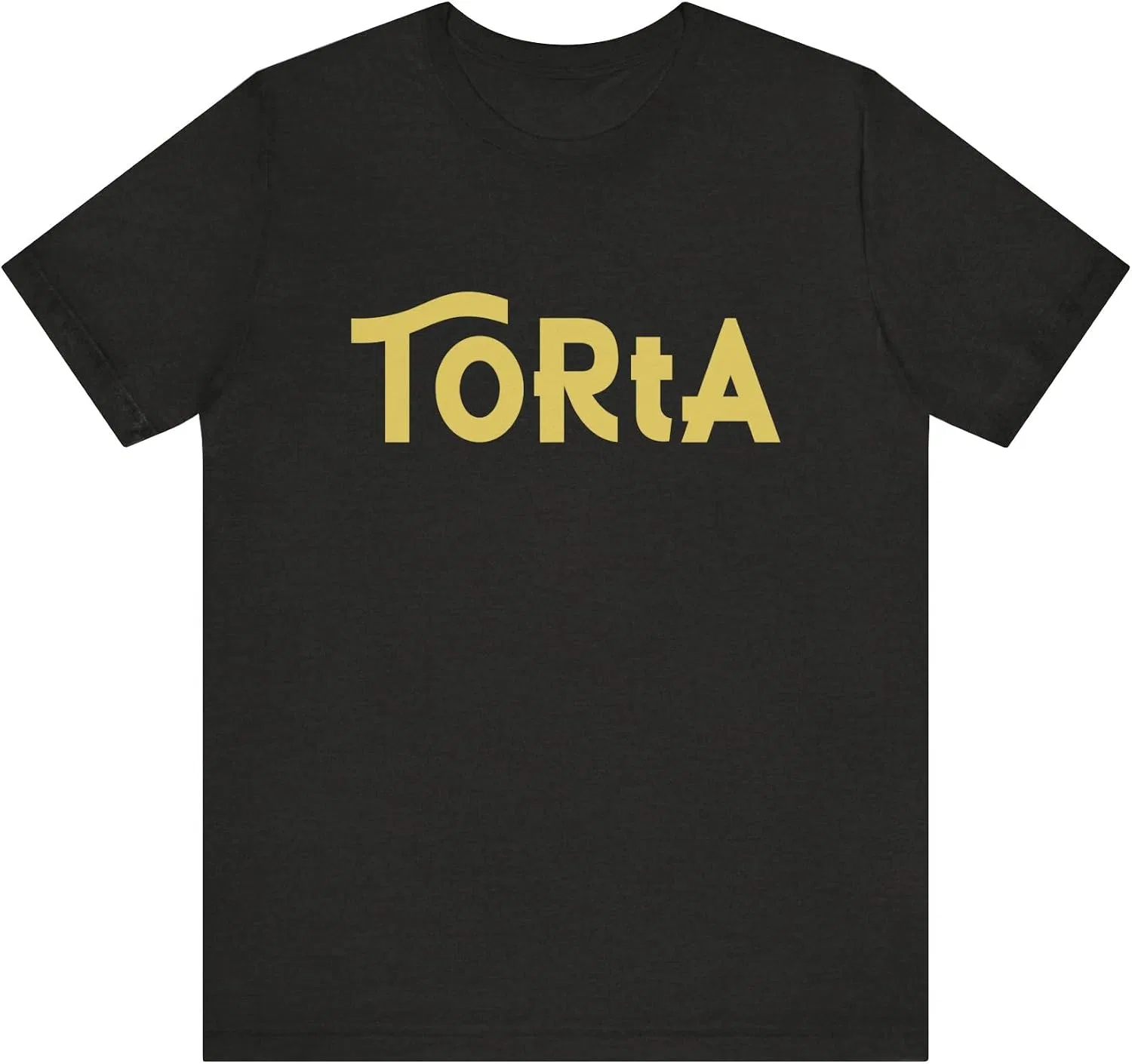 Женская футболка с принтом Torta Bella Canvas 3001, Black Heather