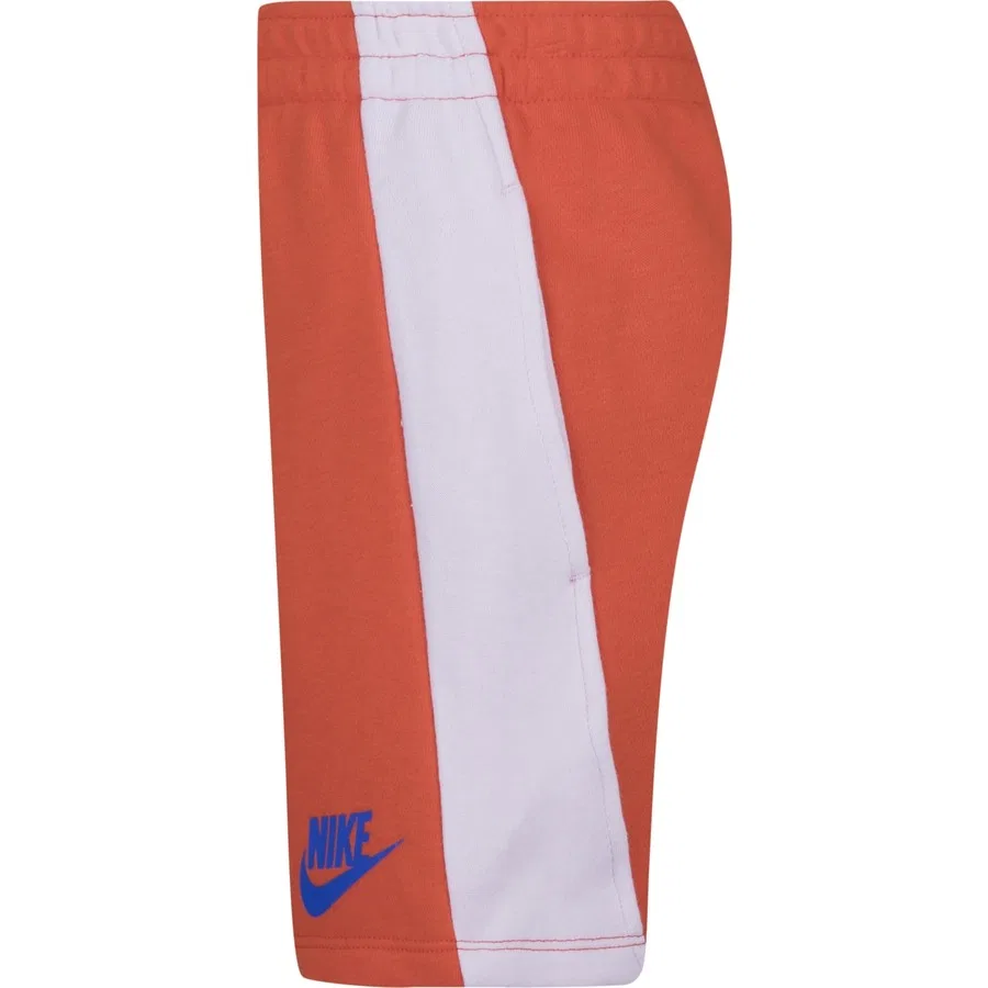 Детские спортивные шорты с принтом Xo Swoosh Ft Nike, Оранжевый — фото 4
