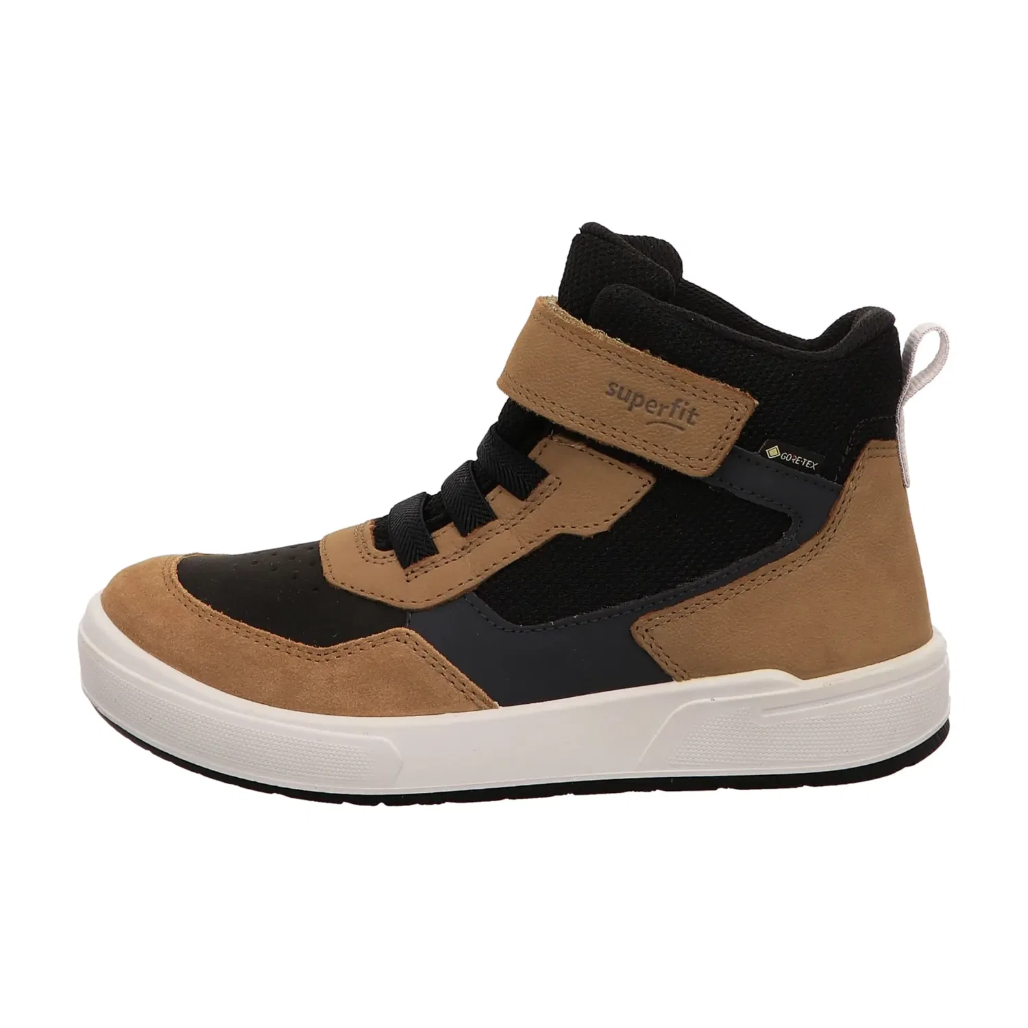 Детские ботинки на липучке superfit, Brown
