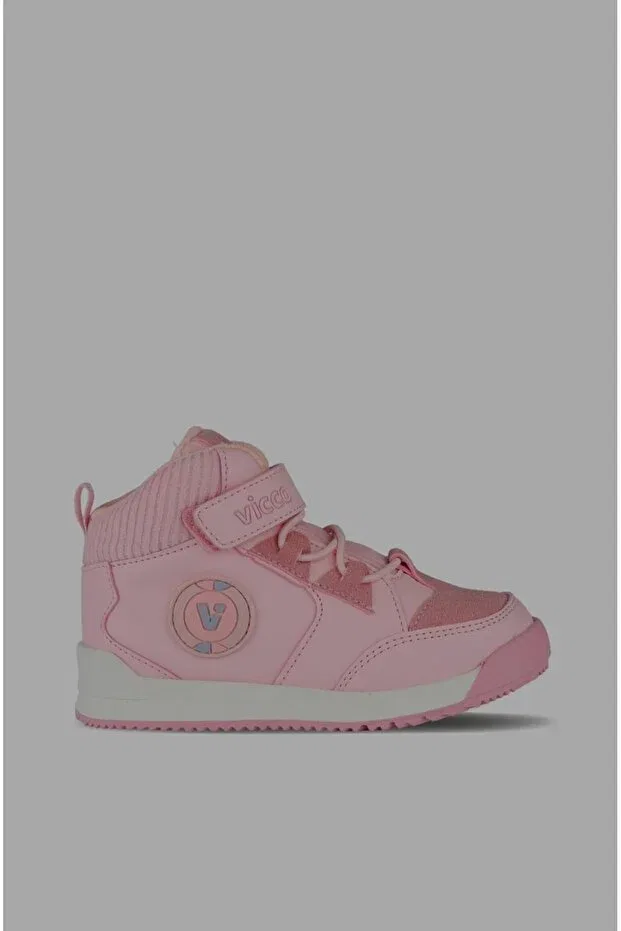 Детские ботинки для девочек с коротким каблуком Hippie girl's powder boots Vicco, Powder