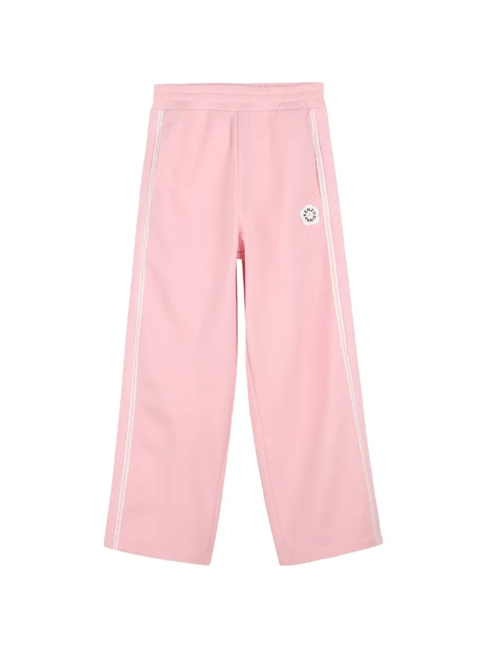 Спортивные брюки с лампасами Kenzo Kids, розовый